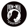 Made In USA POW-MIA Seal Magnet (5" x 5")
