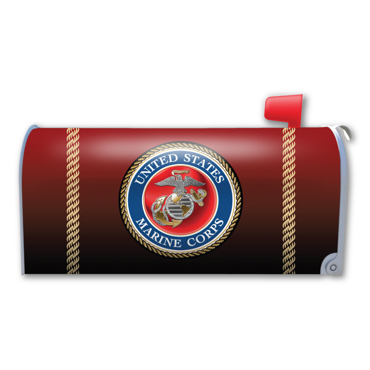 Made In USA USMC Seal Mailbox Cover Magnet (18.38" x 21")
