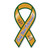 Made In USA Gulf War Veterans Ribbon Magnet (8" x 3.88")