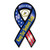 Made In USA Seabees Red, White And Blue 2-in-1 Ribbon Magnet (8" x 3.88")