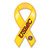 Made In USA USMC Yellow / Red Ribbon Magnet (8" x 3.88")
