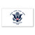 Made In USA Coast Guard Mini Flag Magnet (2" x 3.5")