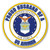 Made In USA Proud Husband Of A U.S. Airman Circle Magnet (5" x 5")
