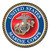 Made In USA USMC Seal Magnet (5" x 5")