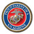 Made In USA Proud Parent Of A Marine Circle Magnet (5" x 5")