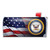 Made In USA American Flag Navy Mailbox Cover Magnet (18.38" x 21")