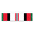 Made In USA Afghanistan War Service Mini Ribbon Bar Magnet (1.25" x 5")