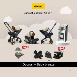 Doona i + Baby Brezza - Baby Brezza Formula Pro Advanced Doona i + Baby Brezza - Baby Brezza Formula Pro Advanced