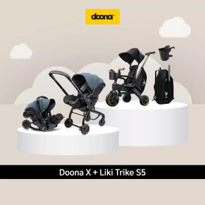 Doona X + Liki Trike S5 Doona X + Liki Trike S5