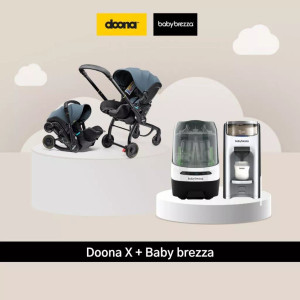 Doona X + Baby Brezza Doona X + Baby Brezza