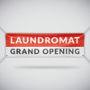 Laundromat Grand Opening Banner - Red