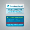 Laundromat Business Cards