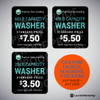 Coin Laundry Stickers