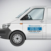 Laundromat Delivery Van Magnetic Sign