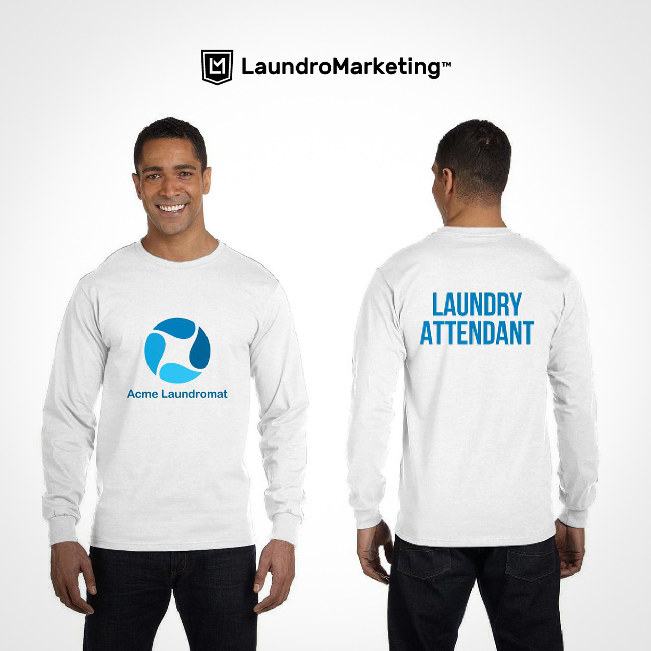 Branded Long-Sleeve T-Shirts and Sweatshirts