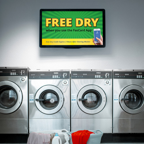 Digital Signage for Laundromats