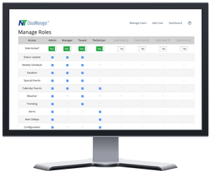 NT-CLOUDMANAGER-4 (4-Roles) X7/X5/UP/RP - (Optional, CloudConnect™ Required) NT-CLOUDMANAGER-4 (4-Roles) X7/X5/UP/RP - (Optional, CloudConnect™ Required)