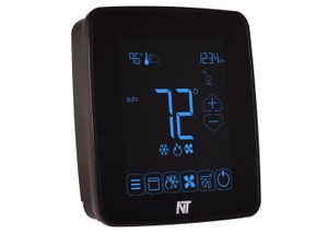 X7C-IP-B Touchscreen Ethernet Programmable Thermostat w/CO2 (Black)