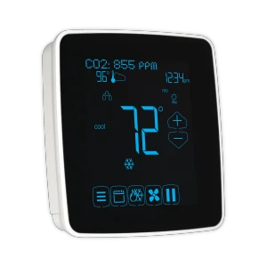 X7C-IP-W Touchscreen Ethernet Programmable Thermostat w/CO2 (White)