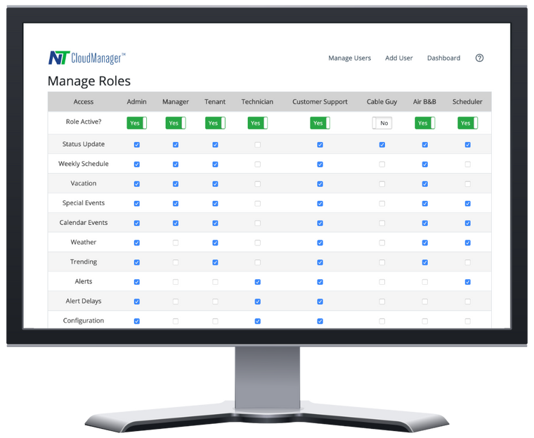 NT-CLOUDMANAGER-8 (8-Roles) X7/X5/UP/RP - (Optional, CloudConnect™ Required)