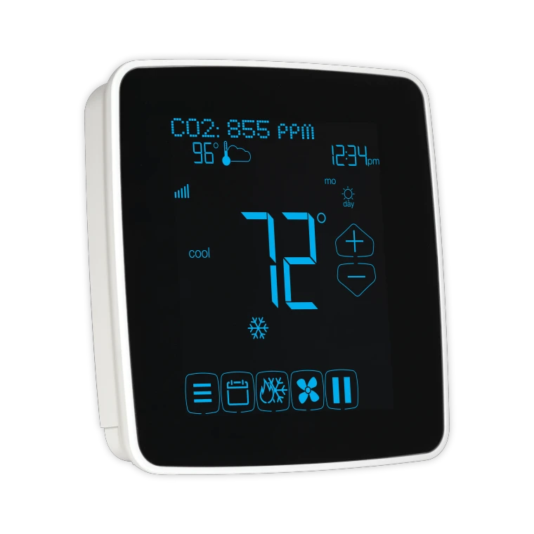 X7C-WIFI-W Touchscreen  Wi-Fi Programmable Thermostat w/CO2 (White)