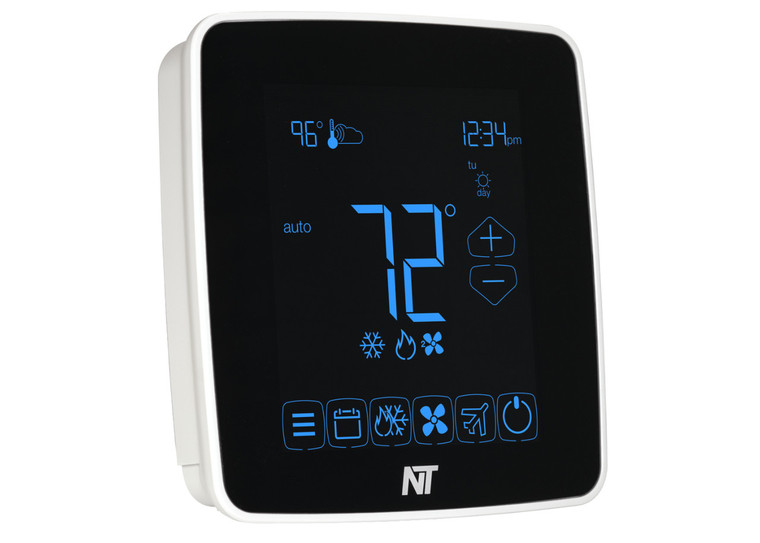 X7C-IP-W Touchscreen Ethernet Programmable Thermostat w/CO2 (White)