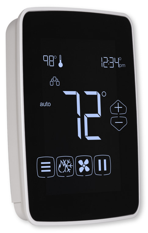 J5T-WIFI-W Touchscreen Wi-Fi Programmable Thermostat - 3 Inputs (White)
