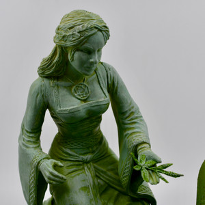 Airmid - Hand cast statue