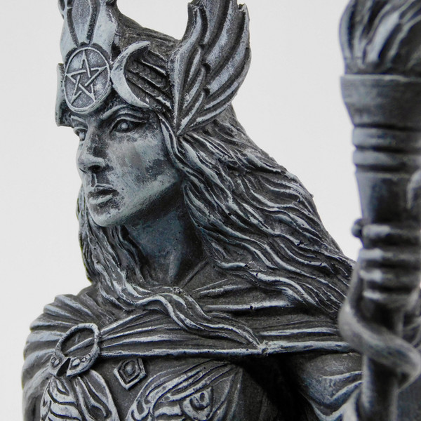 Hekate (Hecate) - Handcast Statue