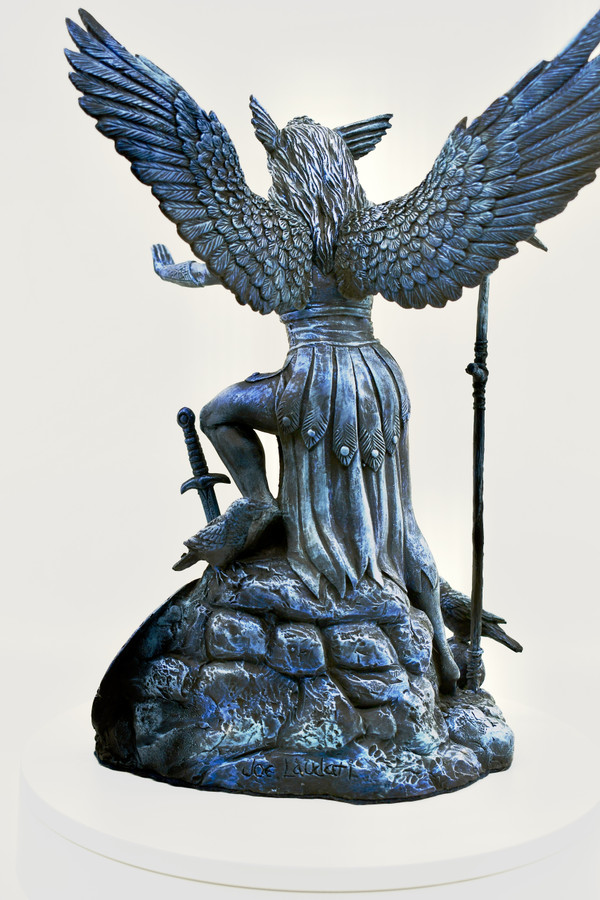 The Morrigan - Hand-cast Statue