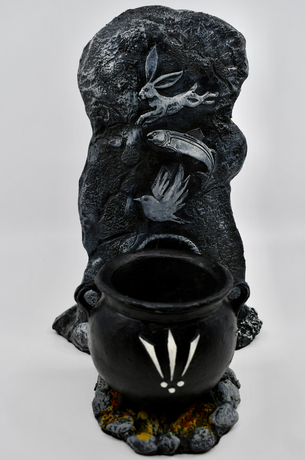 The Birth of Taliesin - Hand cast statue