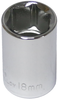 54218 - 18mm x 1/2" Drive Standard Socket (6 Point)