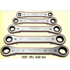 5551 - SAE Str. Ratchet Ring Set (6 & 12 Pt.)