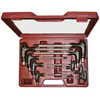 MK066 - 9Pc. Metric T-Handle Ball End Hex Key Set