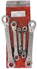 5572 - 5Pc. SAE Offset Ratchet Ring Set (12 Pt.)