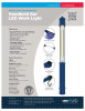 NT-2061A-10UV 1000 Lumen Cordless Handheld Bar LED Work Light