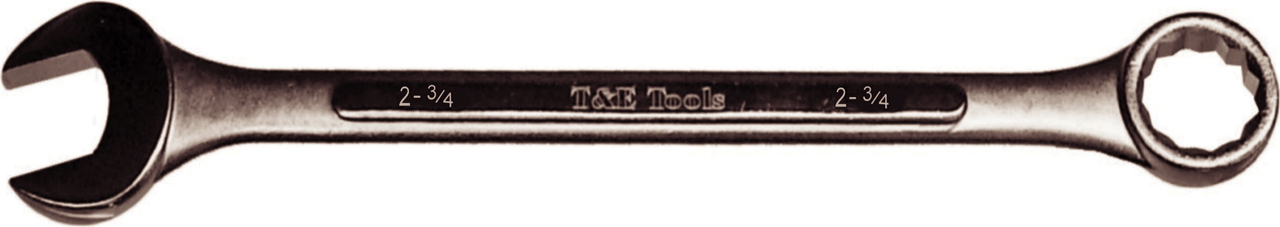 47878 - 2.7/16" SAE 12Pt. Comb. Wrench (Satin Ch. Finish)