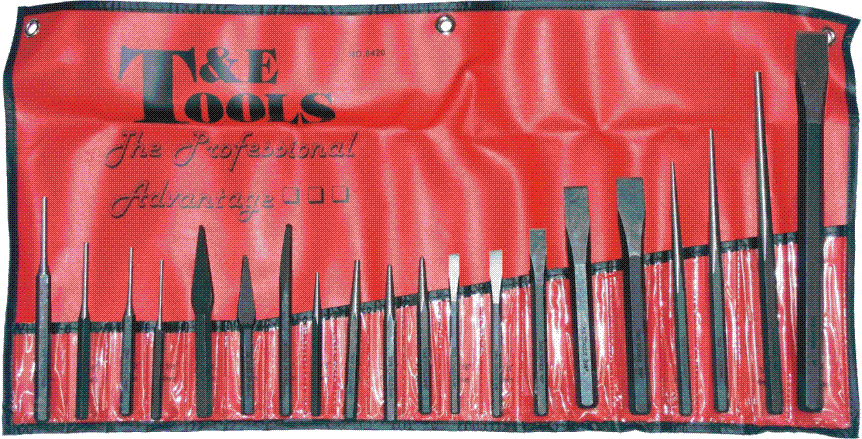 8420 - 20 Piece Punch & Chisel Set