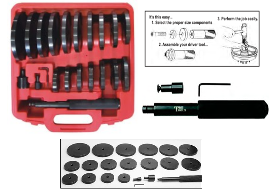 9013 - Extra Large Custom Built Bush/Bearing/Seal Driver Set