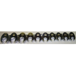 93910 - 10Pc. 3/8" Dr. Metric Flare Nut Crowsfoot Wr. Set