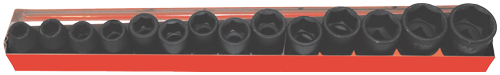 14 PC 1/2" DR METRIC  IMPACT SOCKET SET - 98414