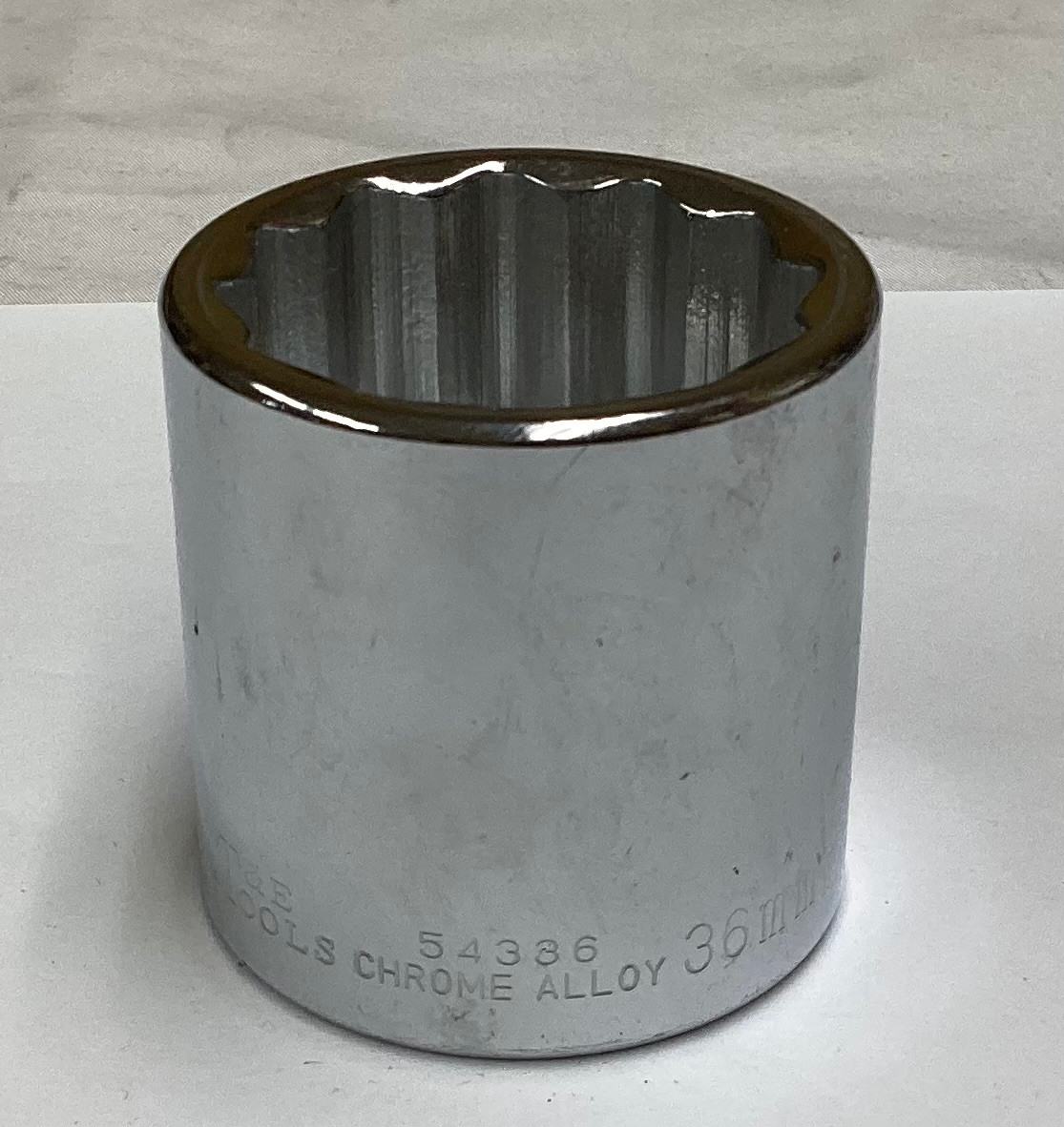 54336 - 36mm x 1/2" Drive Standard Socket (12 Point)