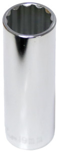54519 - 19mm x 1/2" Drive Deep Socket (12 Point)