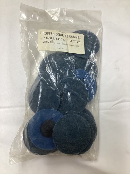3" VERY FINE ROLL-LOCK PAD