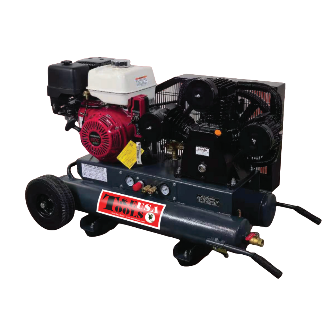 Portable Air Compressor 13HP 10GAL Gasoline - TEJA1310 (CALL FOR PRICING)