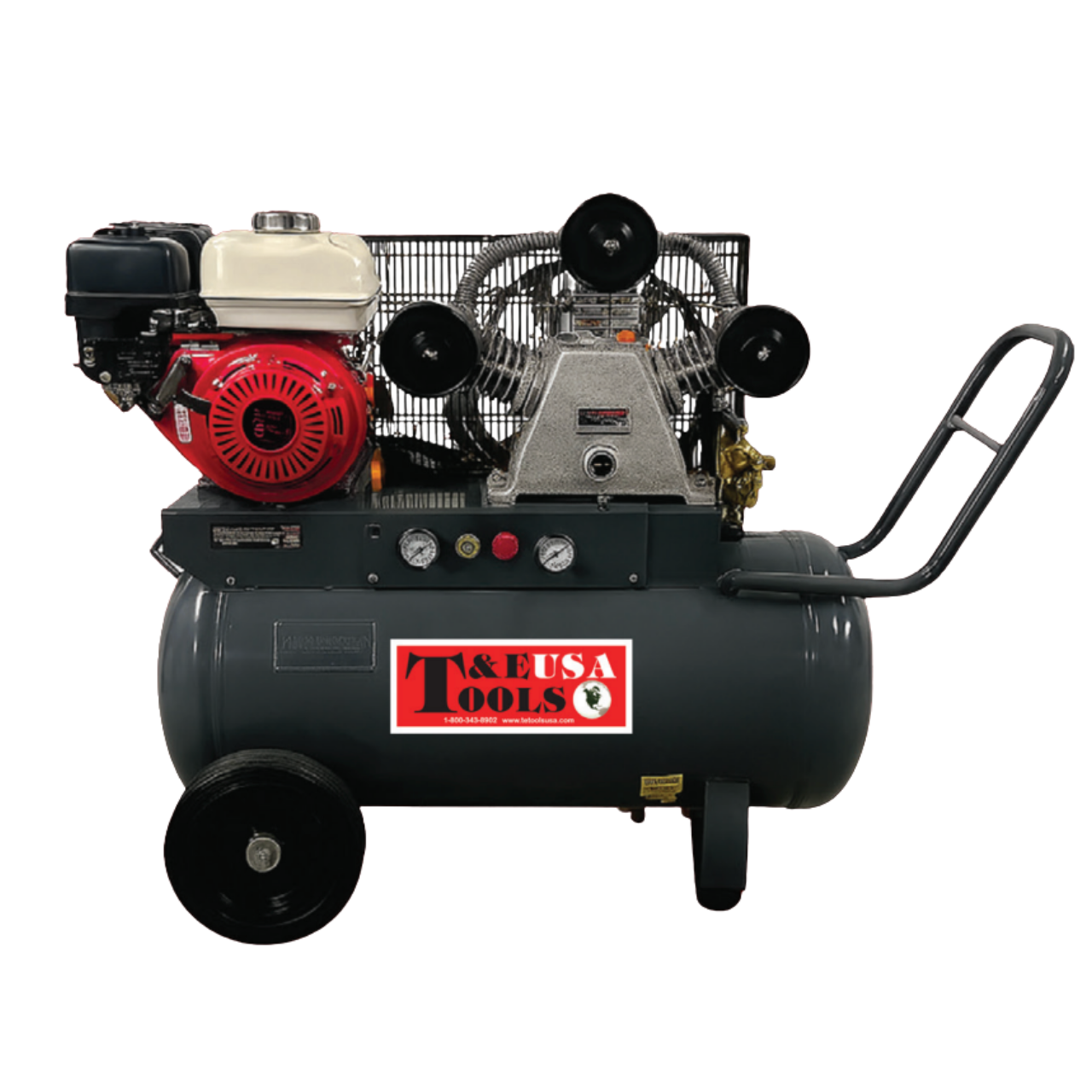Portable Air Compressor 13HP 20GAL Gasoline - TEJA1320 (CALL FOR PRICING)