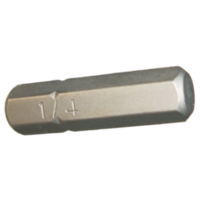 30608 - 1/4" 1/4" HEX IN-HEX INSERT BIT 1" (25MM)