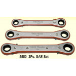 5550 - 3/8" - 11/16" RATCHET WR SET