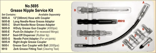 5695-C - Short Needle-Nose Grease Adaptor