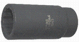 1945 - 30mm x 1/2" Dr. Deep 12Pt. Impact Socket